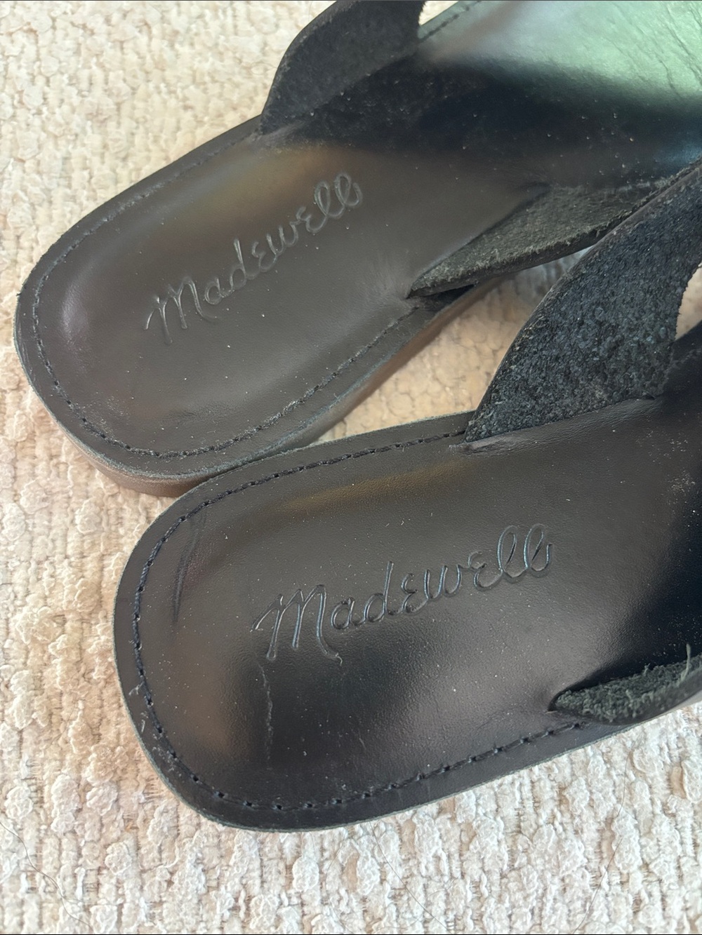 Madewell Leather Flip Flops - Picture 2 of 4